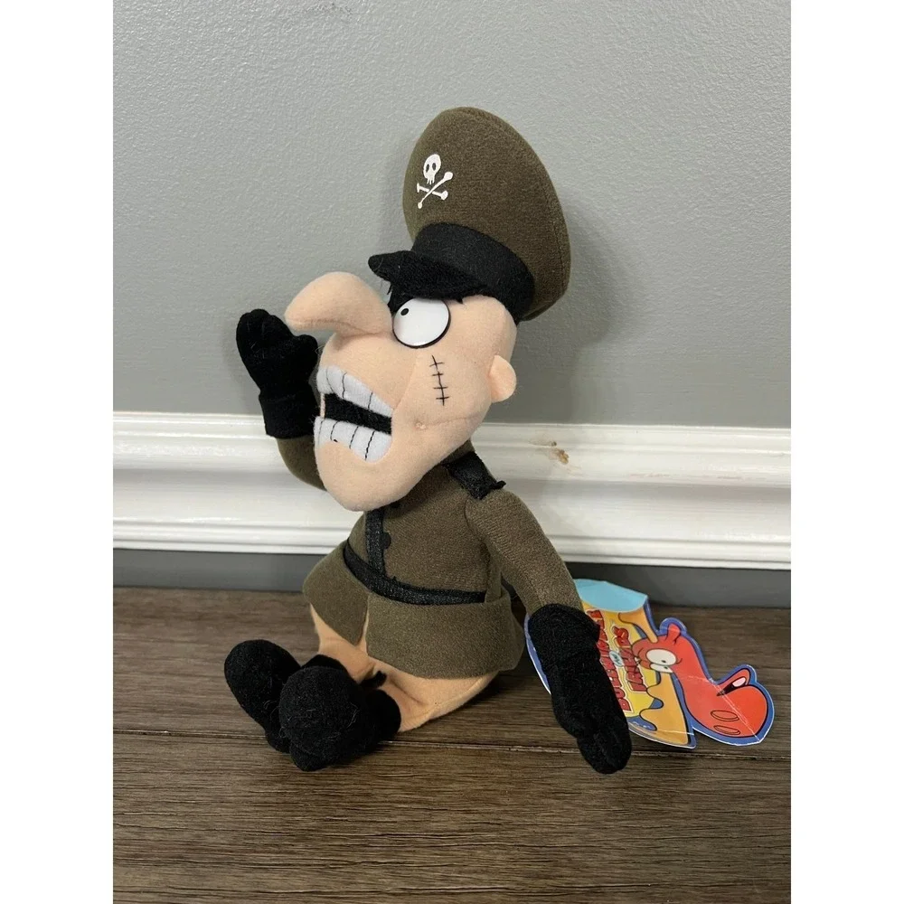 Vtg‎ Stuffins Rocky Bullwinkle Fearless Leader Monocle German Plush